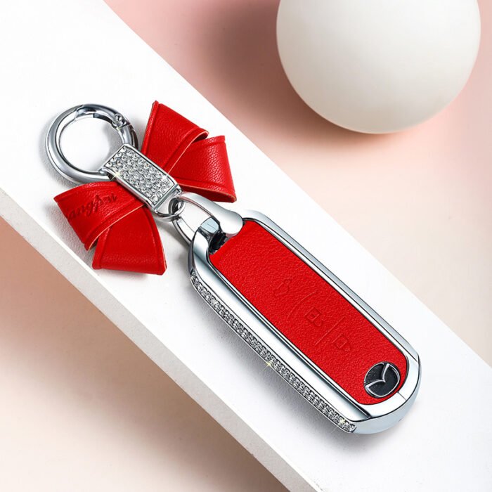 Diamond-encrusted Car Key Case Buckle Bag