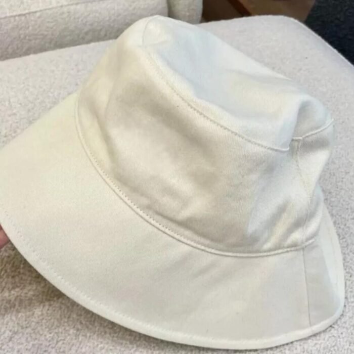 Unisex Summer Folding Outdoor Sun Protection Comfortable Cotton Wide Brim Bucket Hat